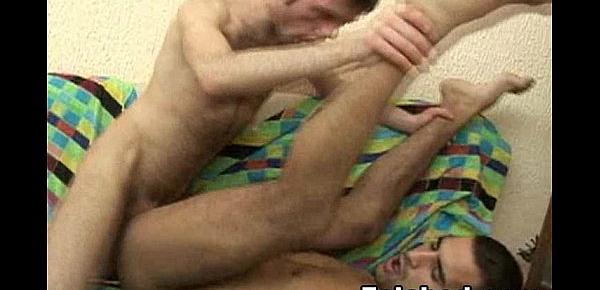  Gay Couple Hardcore Sex and Cumswapping